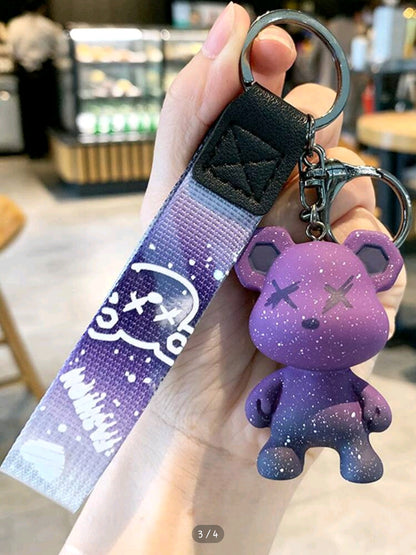 Cute Teddy Keychain